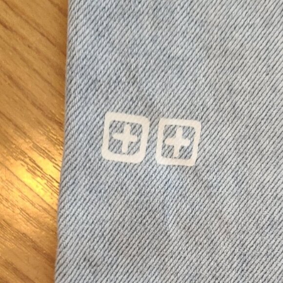 KSUBI CHLO WASTED ETERNAL JEANS ULTRA HIGH RISE RELAXED TAPER RIGID DENIM sz 27 - Picture 8 of 12